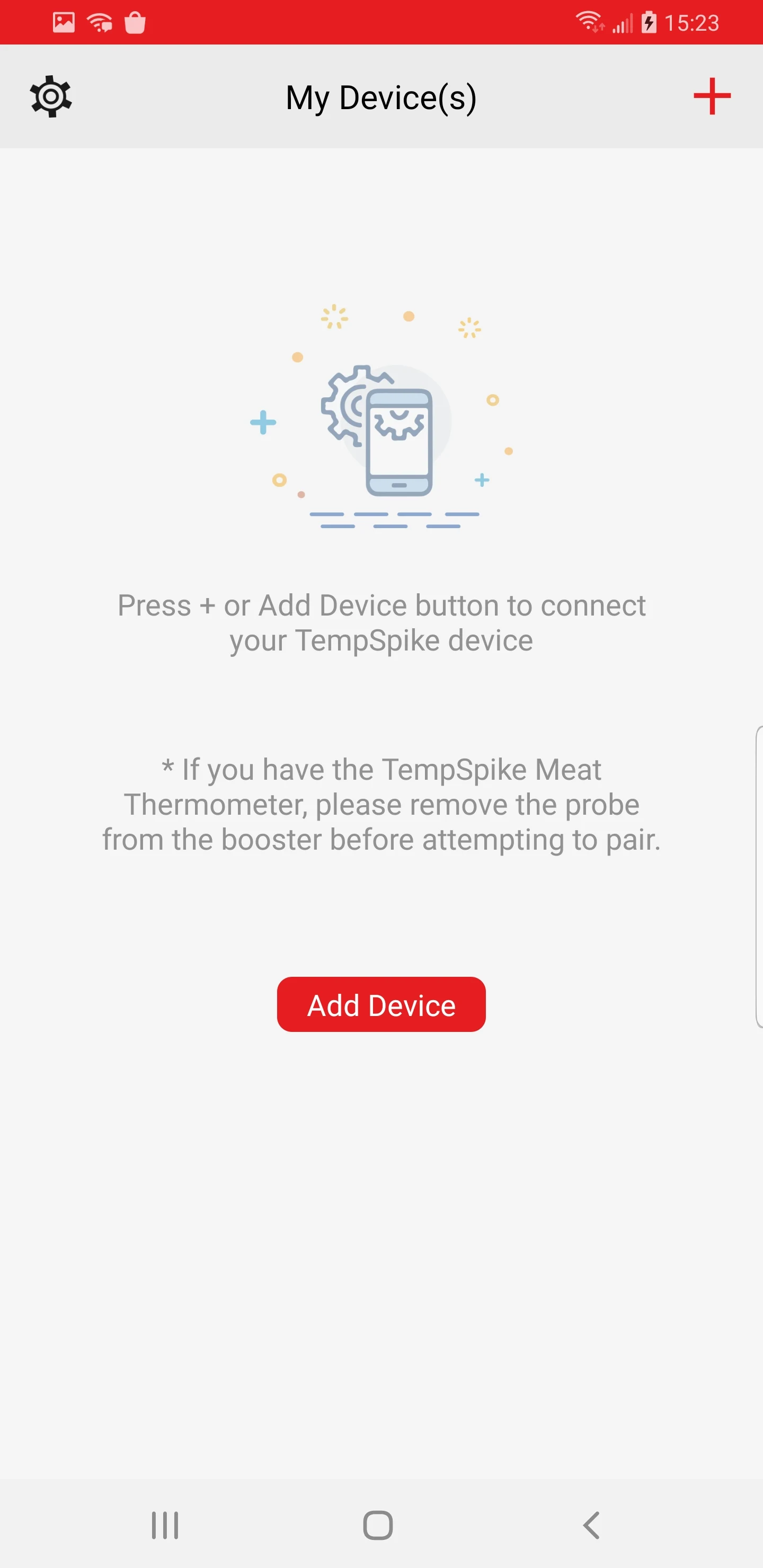 TempSpike screenshot